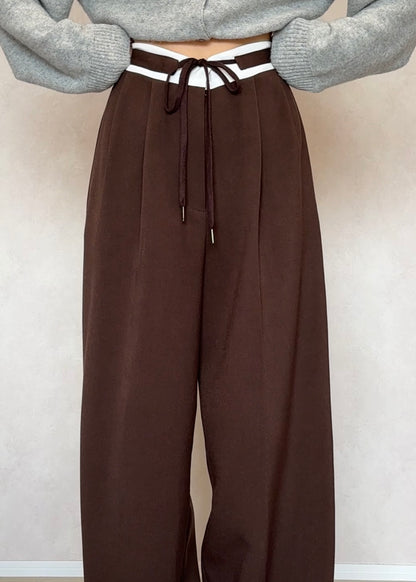 Waist design slacks