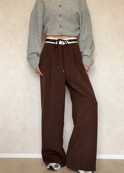 Waist design slacks