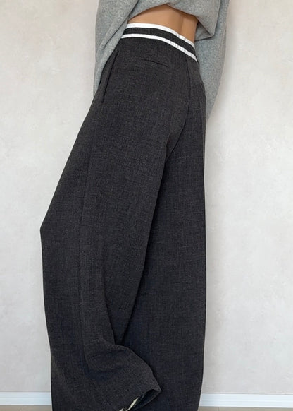 Waist design slacks